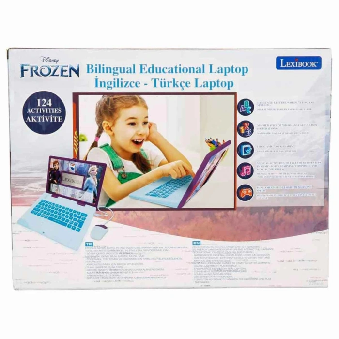 Çocuk Disney Frozen İngilizce Türkçe Laptop