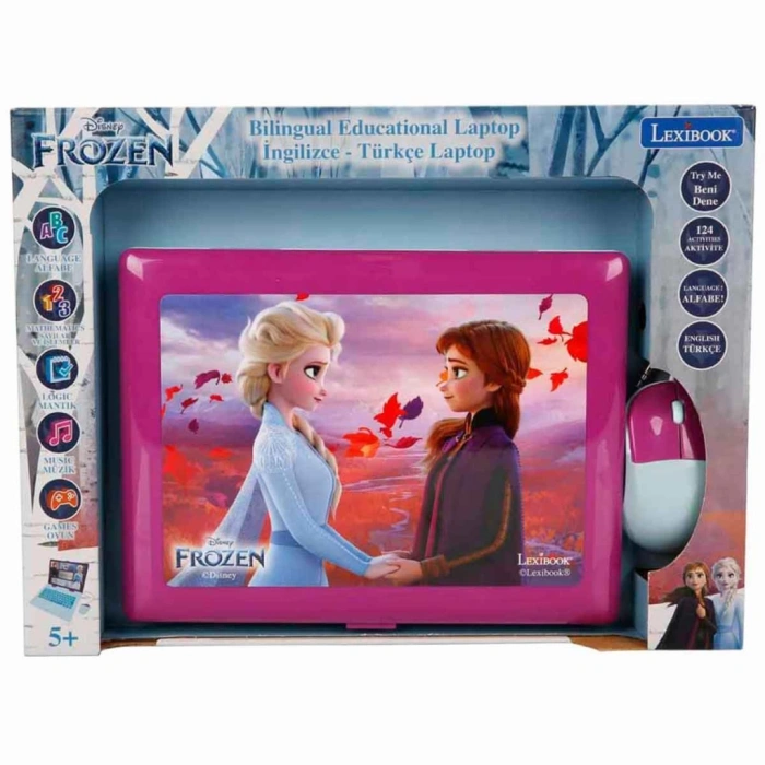 Çocuk Disney Frozen İngilizce Türkçe Laptop