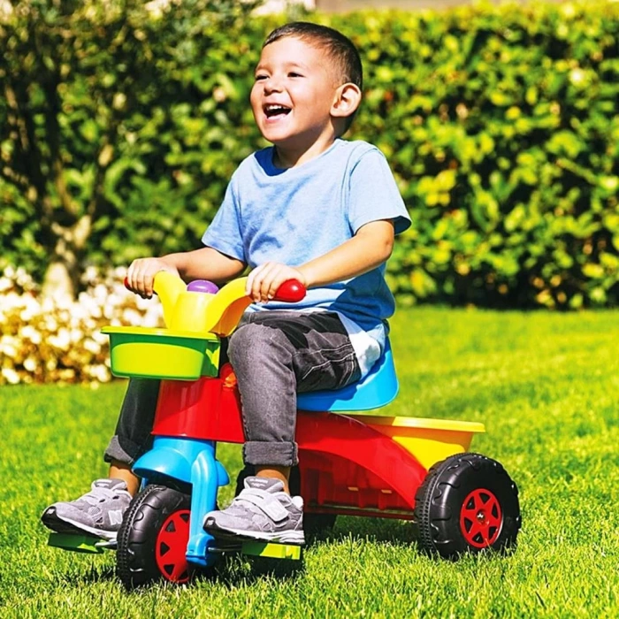 Çocuk Dolu İlk Bisikletim Kırmızı