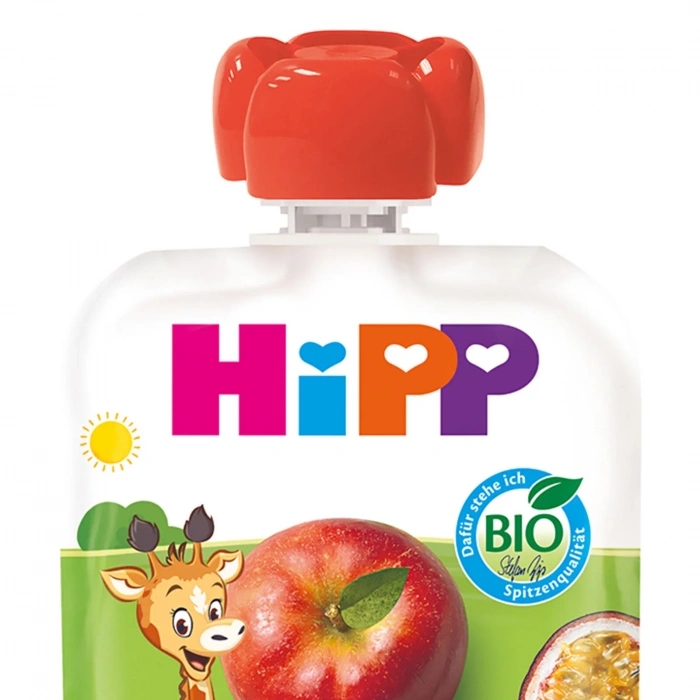 Eğitici Çocuk Hipp Organik Havuçlu Karışık Meyve Püresi 100 Gr