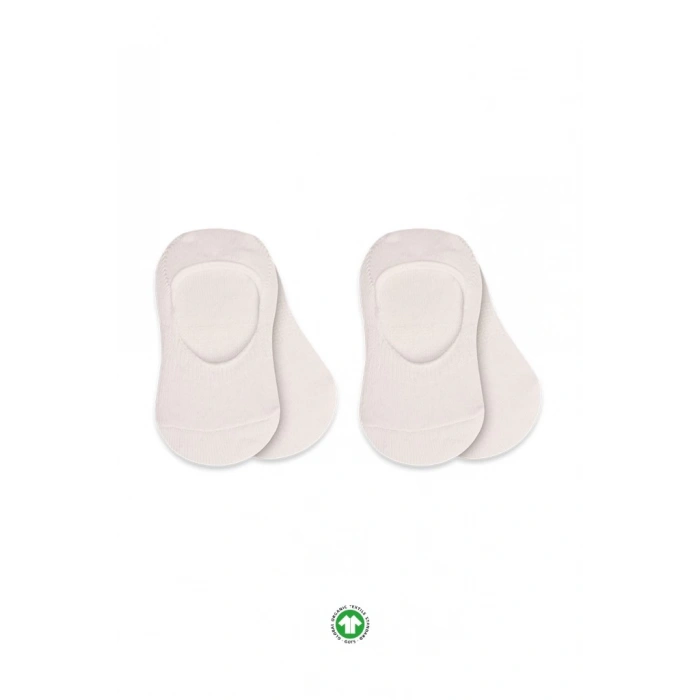Eğitici Oyuncak Bistyle 2Li Penye Babet Silikonlu Basic Çorap 30104 Ekru Ekru