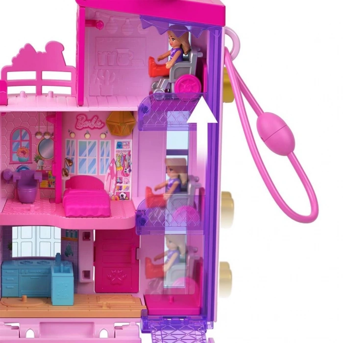 Eğitici Oyuncak  HWP11 Polly Pocket Bebeknin Evi Temalı Mikro Oyun Seti