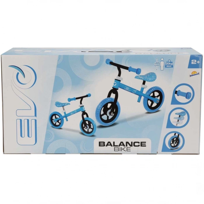 Çocuk Evo 2 Tekerlekli Denge Bisikleti Mavi