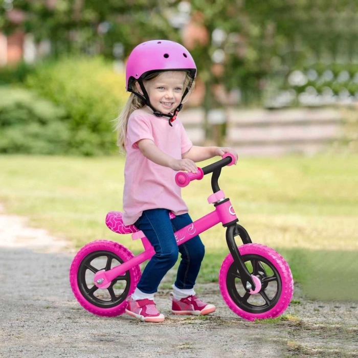Çocuk Evo 2 Tekerlekli Denge Bisikleti Pembe
