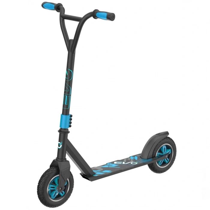 Çocuk Evo 2 Tekerlekli Dirt Rider Mavi Scooter