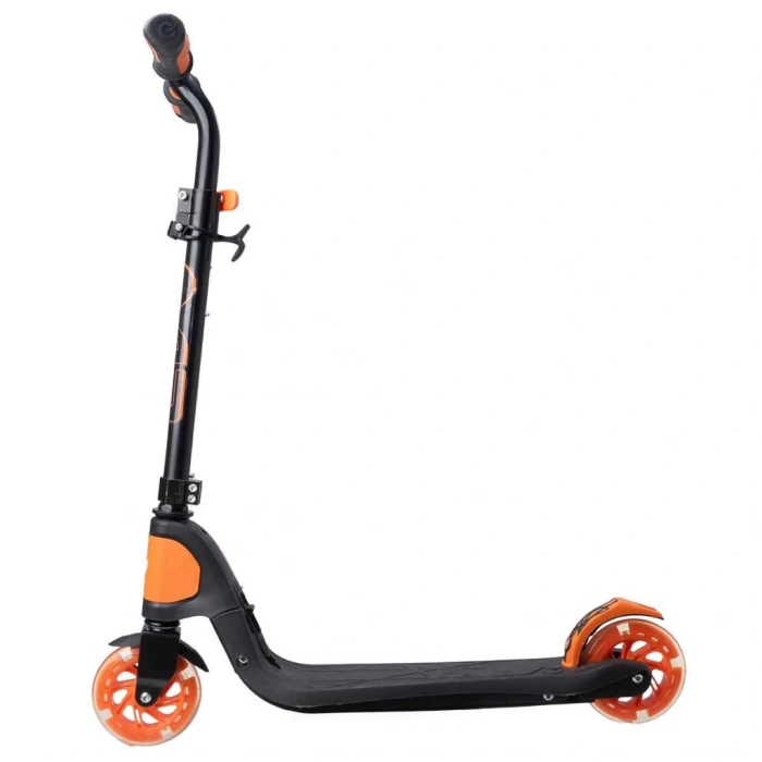 Çocuk Evo 2 Tekerlekli Hafif Hız Scooter Turuncu