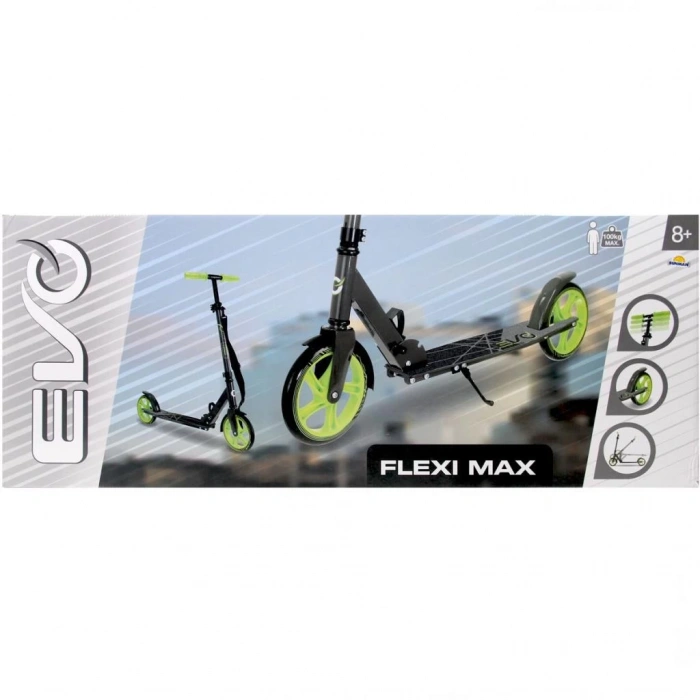 Çocuk Evo Flexi Max 2 Tekerlekli Scooter Yeşil