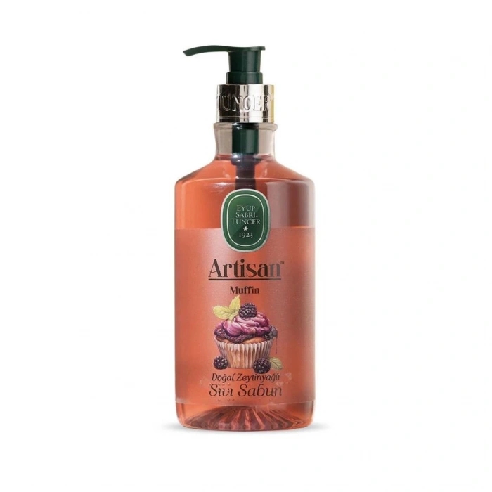 Çocuk Eyüp Sabri Tuncer Artisan Doğal Zeytinyağlı Sıvı Sabun 600 ml Muffin