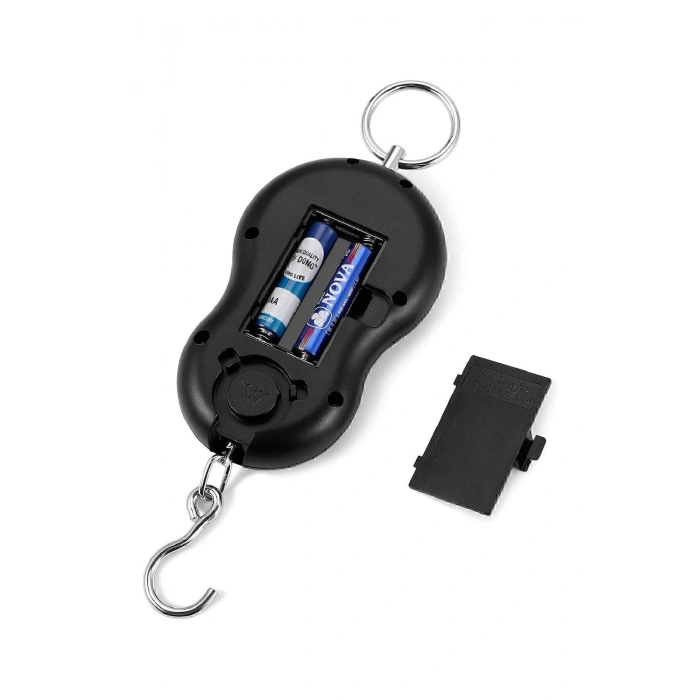 Fuego Pil Hediyeli Pratik Bagaj Valiz Bavul Ağırlık Ölçme Tartısı Çanta Kilo Terazisi 50 Kg