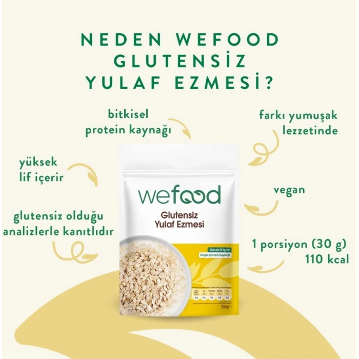 Glutensiz Yulaf Ezmesi 300gr