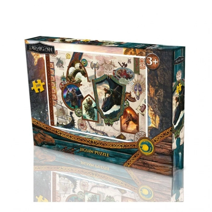 HD 113 HOW TO TRAİN YOUR DRAGON PUZZLE 200 PRÇ