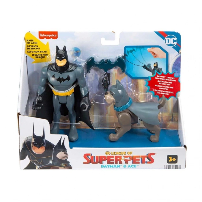 Çocuk HGL01 Imaginext DC League of Super Pets -  Kahramanlar ve Hayvanlar