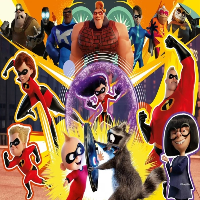 INC 113 INCREDIBLES 2 PUZZLE 200