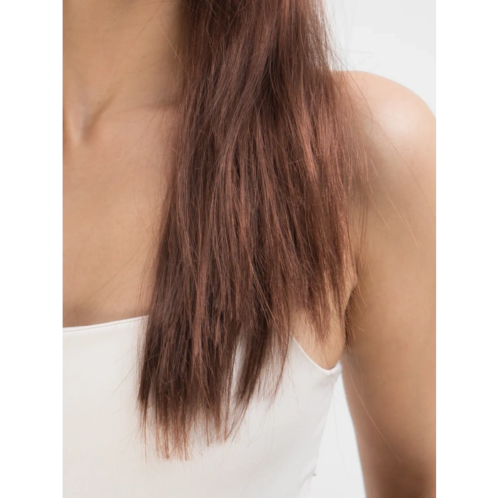 Kahverengi Uzun Düz Parti Peruğu Doğal Görünüm Ve Eğlenceli Kullanım