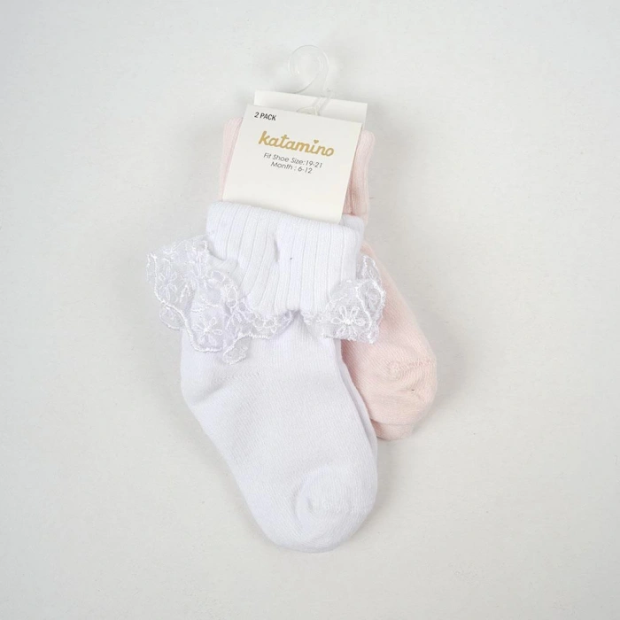 Katamino Akel 2li Aks. Bebek Soket Çorap K44023 Asorti