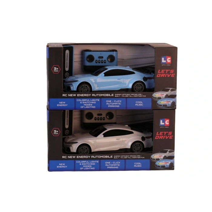 LC-31212 LETS RİDE UK 1 16 RENKLİ IŞIKLI ARABA ŞARJ İSTASYONLU