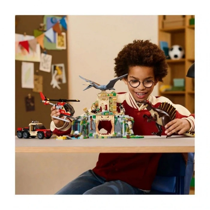 LEGO Jurassic World Spinosaurus ve Quetzalcoatlus Hava Görevi 76976