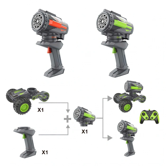LH-C062A Uzaktan Kumandalı Köpük Atan Şarjlı Araba