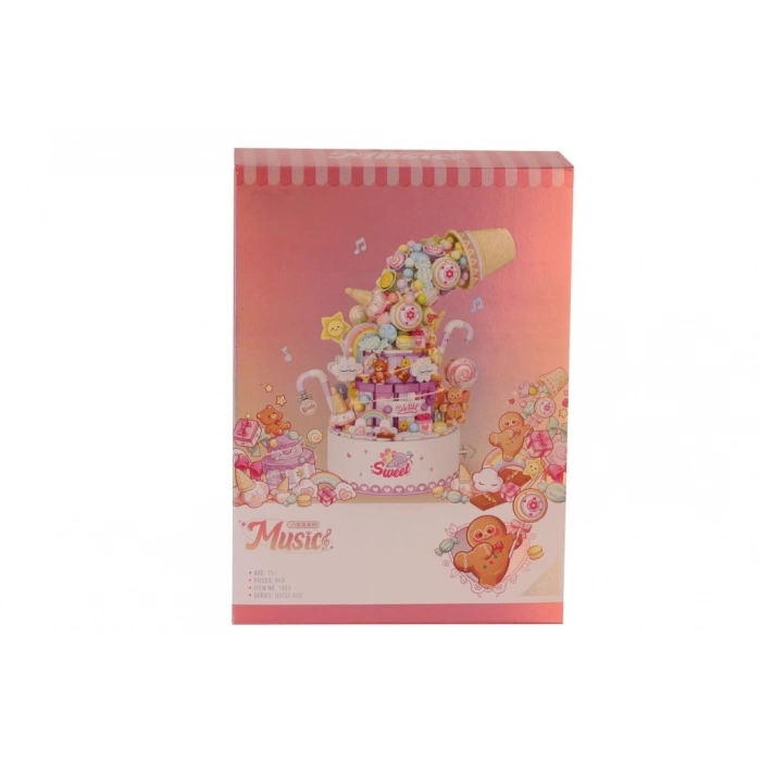 LZ1953 MÜZİK KUTUSU  BLOCK OYUNCAK 909 PARÇA