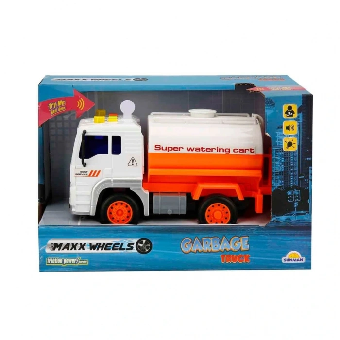 Maxx Wheels Sesli ve Işıklı Çevre Araçları 20 cm.