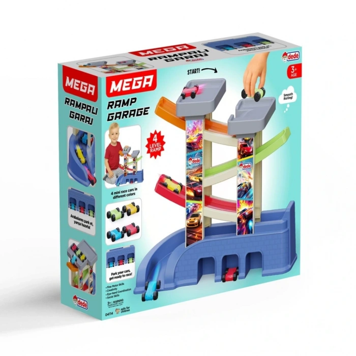 Mega Rampalı Garaj 4 Katlı