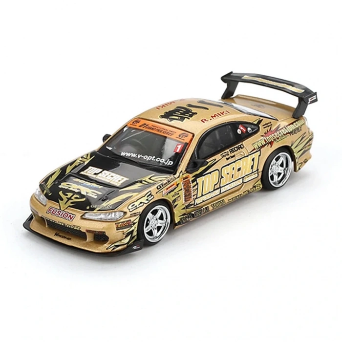 Mini GT 1/64 Nissan Silvia (S15) Top Secret D1GP - Blister Paket
