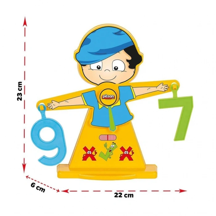 Çocuk 03 250 Çocuk Sayı Terazisi