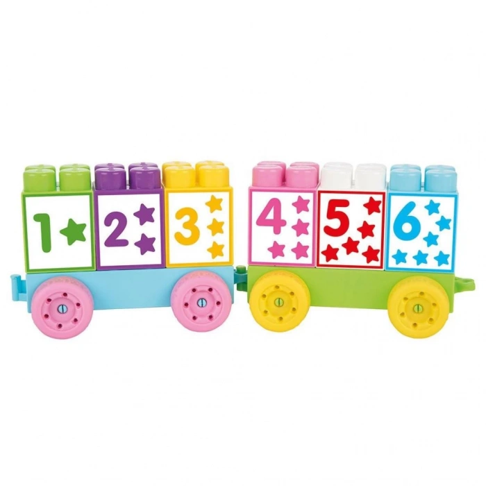 Çocuk 03 605 Master Blok Rakamlı Tren -Pilsan Oyuncak