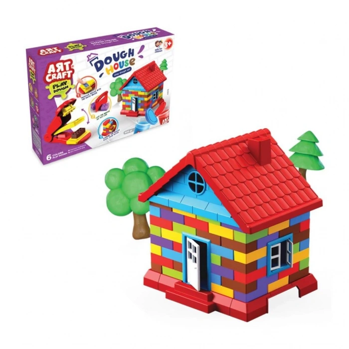 Hamur Ev Seti 600 gr – Yaratıcılığı Destekleyen Eğitici Hamur Oyuncağı