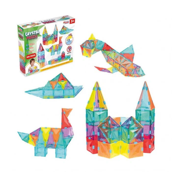 Çocuk   03925 Kristal Puzzle 300 Parça -Fentoys
