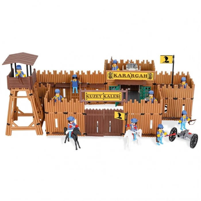 Kuzey Kalesi Mini Mekanik Seri İnşa Seti Eğitici Oyun