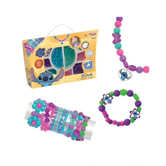 Eğitici Oyuncak 04085 STITCH TAKI SETİ KÜÇÜK EL ÇANTASI