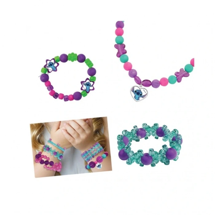 Eğitici Oyuncak 04085 STITCH TAKI SETİ KÜÇÜK EL ÇANTASI