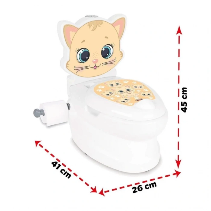  07 563  Eğitici Kedi Klozet