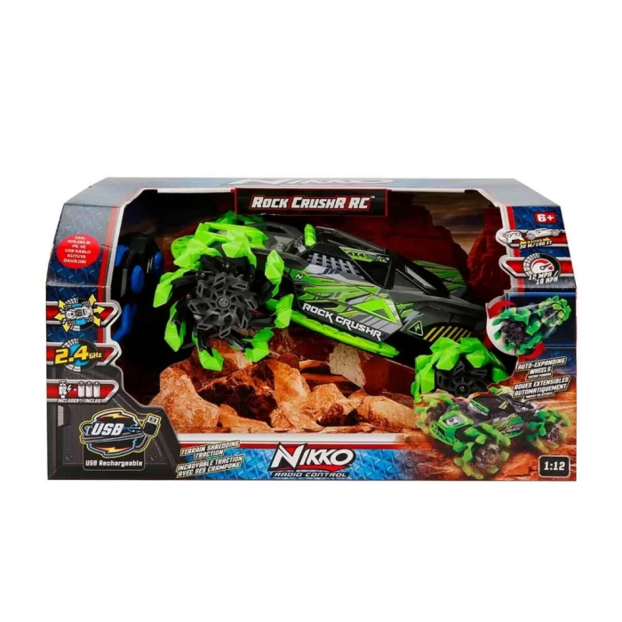 Uzaktan Kumandalı Rock CrushR RC Araba Çocuk İçin Off-Road Macera Aracı