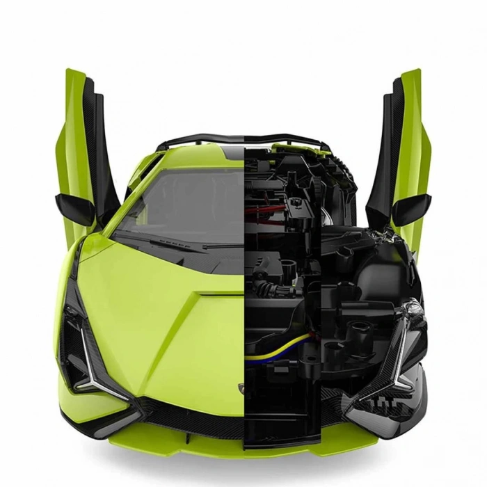 Çocuk 1:18 Lamborghini Sian FKP 37 Uzaktan Kumandalı Model Araç Montaj Kiti