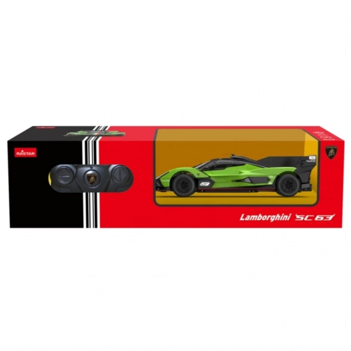 Eğitici Çocuk 1/24 Lamborghini SC64 LMDH F/F Uzaktan Kumandalı Araba