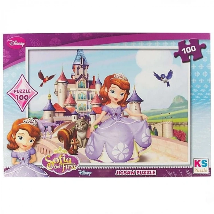 Çocuk 100 Parça Sofia Puzzle