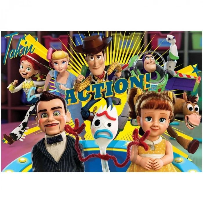 Çocuk 100 Parça Toy Story 4 Puzzle