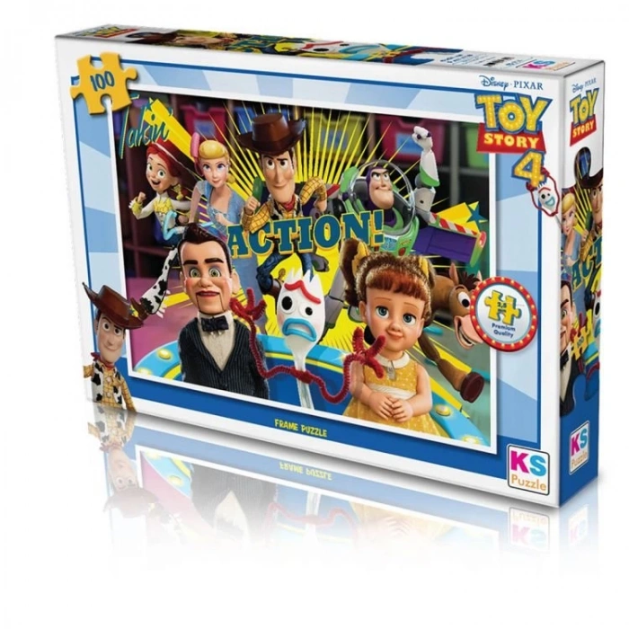 Çocuk 100 Parça Toy Story 4 Puzzle