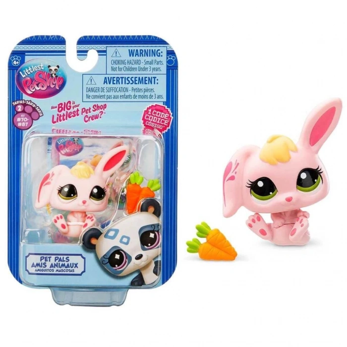 Çocuk 1000522 Littlest Pet Shop Minişler Tekli Paket S2 - 70 – Panda Yeni