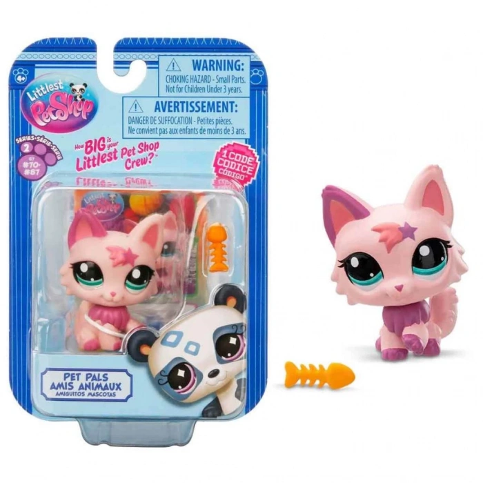 Çocuk 1000522 Littlest Pet Shop Minişler Tekli Paket S2 - 70 – Panda Yeni