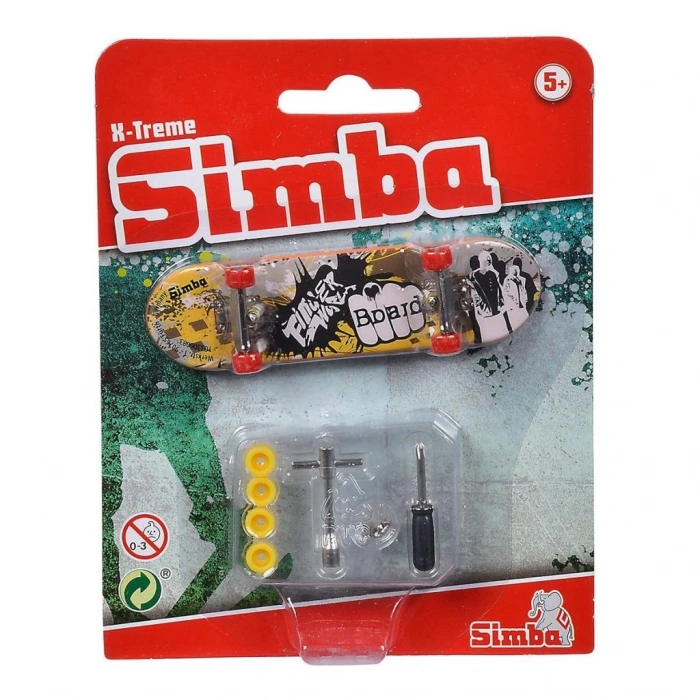 Çocuk 103306083 Finger Skateboard Kaykay Seti -Simba