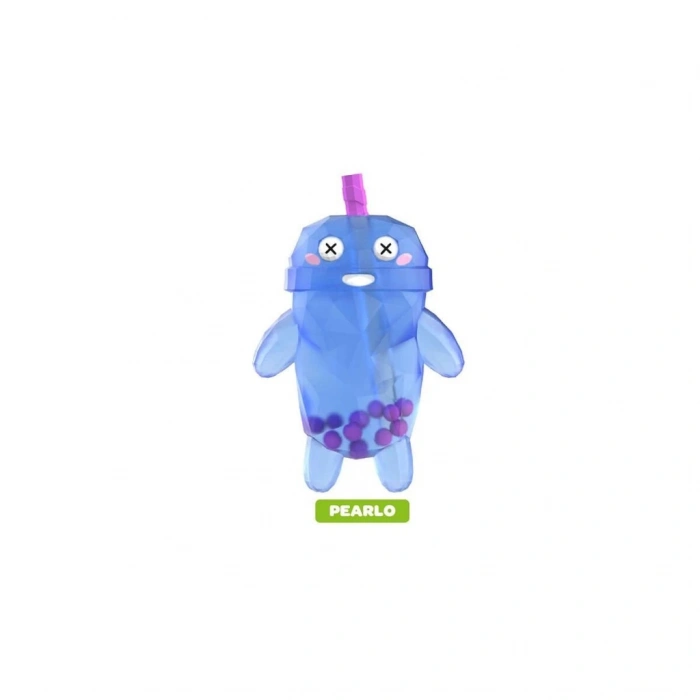 Eğitici Çocuk 12387 SUN-BTF-FİGÜR BUBBLE TEA CRYSTAL BOBA PALS SERIES 14CM 6A