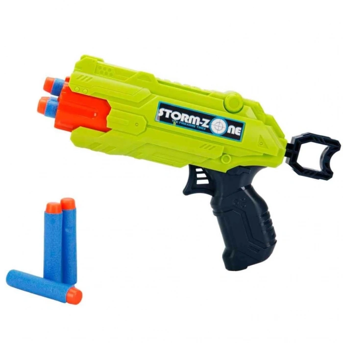 Çocuk 2712 Zapp 6 Mermili Sünger Dart Atan Silah -Sunman