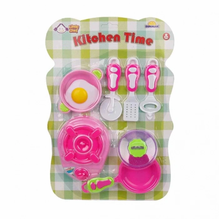Çocuk 2738 Little Chef Mutfak Gereçleri Seti -Sunman