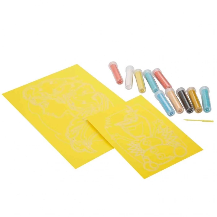 Çocuk 2in1 Disney Frozen Kum Boyama Seti S00005170