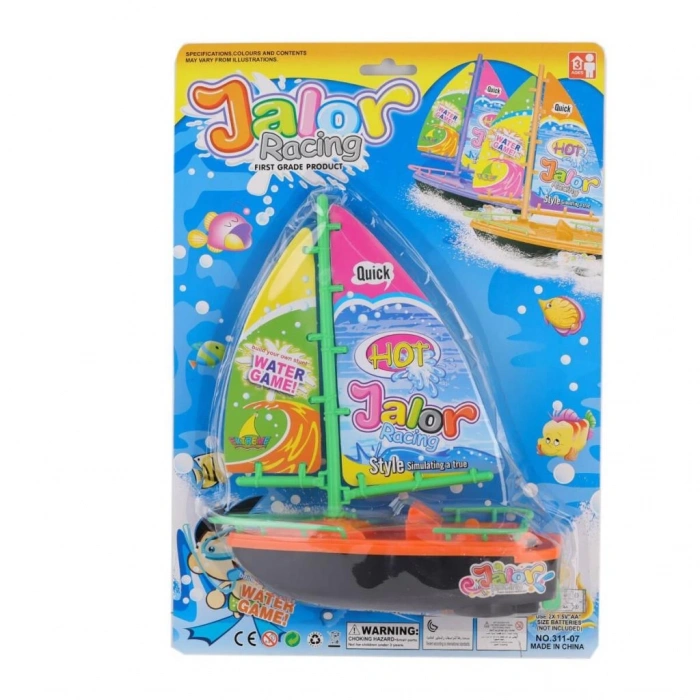 Eğitici Oyuncak  311-07C Pilli Yelkenli Tekne