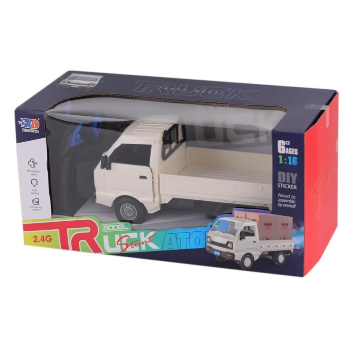 Çocuk Eğitici Oyuncak 3688-G148A Şarjlı Kumandalı Duman Atan Kamyon