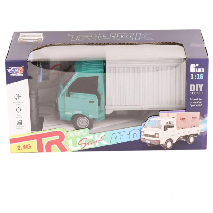 Çocuk Eğitici Oyuncak 3688-G148A Şarjlı Kumandalı Duman Atan Kamyon